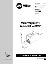 Miller MATIC 211 AUTO-SET Owner's manual