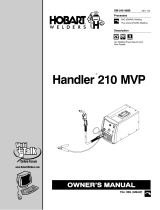 Hobart Welding Products HANDLER 210 MVP User manual