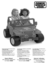 Mattel Barbie Jammin Jeep Owner's manual