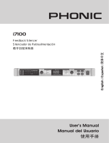 Phonic i7100 User manual