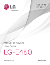 LG E460 Vodafone User manual