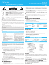 Memorex MW346 User manual