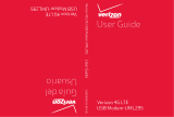 Verizon 4G LTE USB Modem UML295 User manual