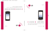LG UX UX830 User guide
