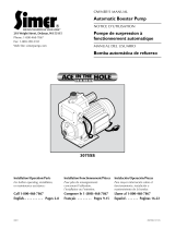 Simer 3075SS-01 Owner's manual