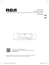 RCA RT2781 User manual