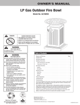 Uniflame GLT905W Owner's manual