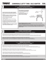 Thule Thru-Axle Adapter Lefty User manual