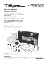 Mityvac MITMV8500 User manual