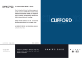 Clifford 4115X Owner's manual