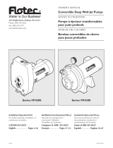 Flotec FPP1560-P2 FP4112 and FP4212 Owner's manual