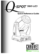 Chauvet Q-Spot 560-LED Reference guide