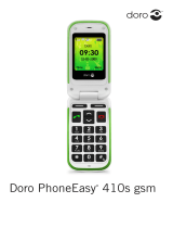 Doro PhoneEasy 410s gsm User manual