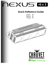 Chauvet Professional Nexus 4x1 Reference guide