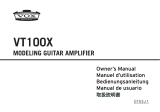 Vox VT100X Owner's manual