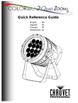 Chauvet COLORado 2-Quad Zoom IP Reference guide