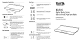 Tanita BD-585 Owner's manual