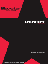 Blackstar HT Distx Owner's manual