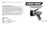 Black & Decker LEDLIB User manual