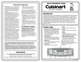 Cuisinart CBT-2000 Reference guide