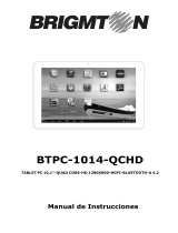 Brigmton BTPC-1014 QC HD Owner's manual