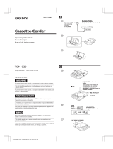 Sony TCM 939 User manual