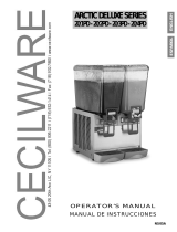 Cecilware ARTIC DELUXE Serie User manual