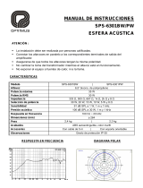 Optimus SPS-6301PW User manual