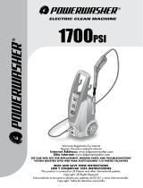 PowerWasher H2010-1 User manual