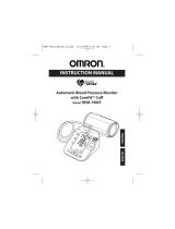 Omron Automatic Blood Pressure Monitor User manual