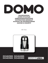 Domo My Tea DO482WK noir Owner's manual