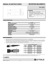 Optimus MH-850C User manual
