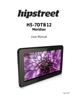 Hipstreet HS-7DTB12 - Meridian User manual