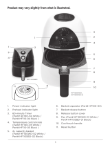 Black and Decker Appliances HF110SBD User manual