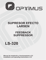 Optimus LS-320 User manual
