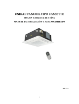 mundoclima Series MUCSW-HG “Cassette Fancoil” Installation guide