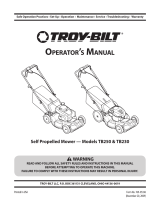 Troy-Bilt 12AVB26M011 User manual