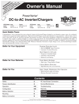 Tripp Lite DC-to-AC Inverter/Chargers Owner's manual