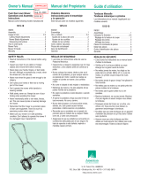 American Lawn Mower Co. 815-18 Owner's manual