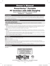 Tripp Lite PowerVerter® Portable AC Inverters Owner's manual