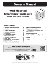 Tripp Lite SRW12UHD & SRW18UHD Wall-Mounted SmartRack Enclosure Owner's manual