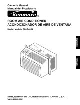 Kenmore 58074054400 Owner's manual