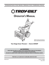 Troy-Bilt XP 31AH55R5711 Operating instructions