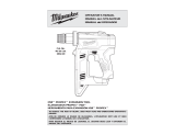 Milwaukee M12 PROPEX 2432-20 User manual