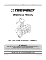 Troy-Bilt 23AABA6X711 User manual