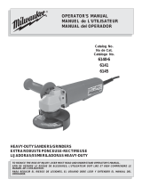 Milwaukee angle grinder User manual