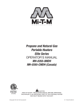 Mi-T-M Propane/Natural Gas Directional Heater Owner's manual