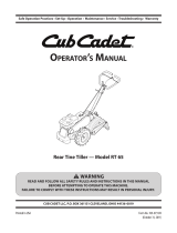 Cub Cadet RT 65 User manual