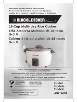 Black and Decker Appliances RC5428 User guide