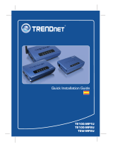 Trendnet TEW-MP2U Quick Installation Guide
